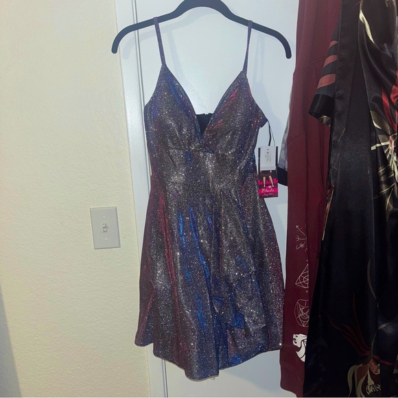 Chrome Sparkle Dress - Picture 1 of 4